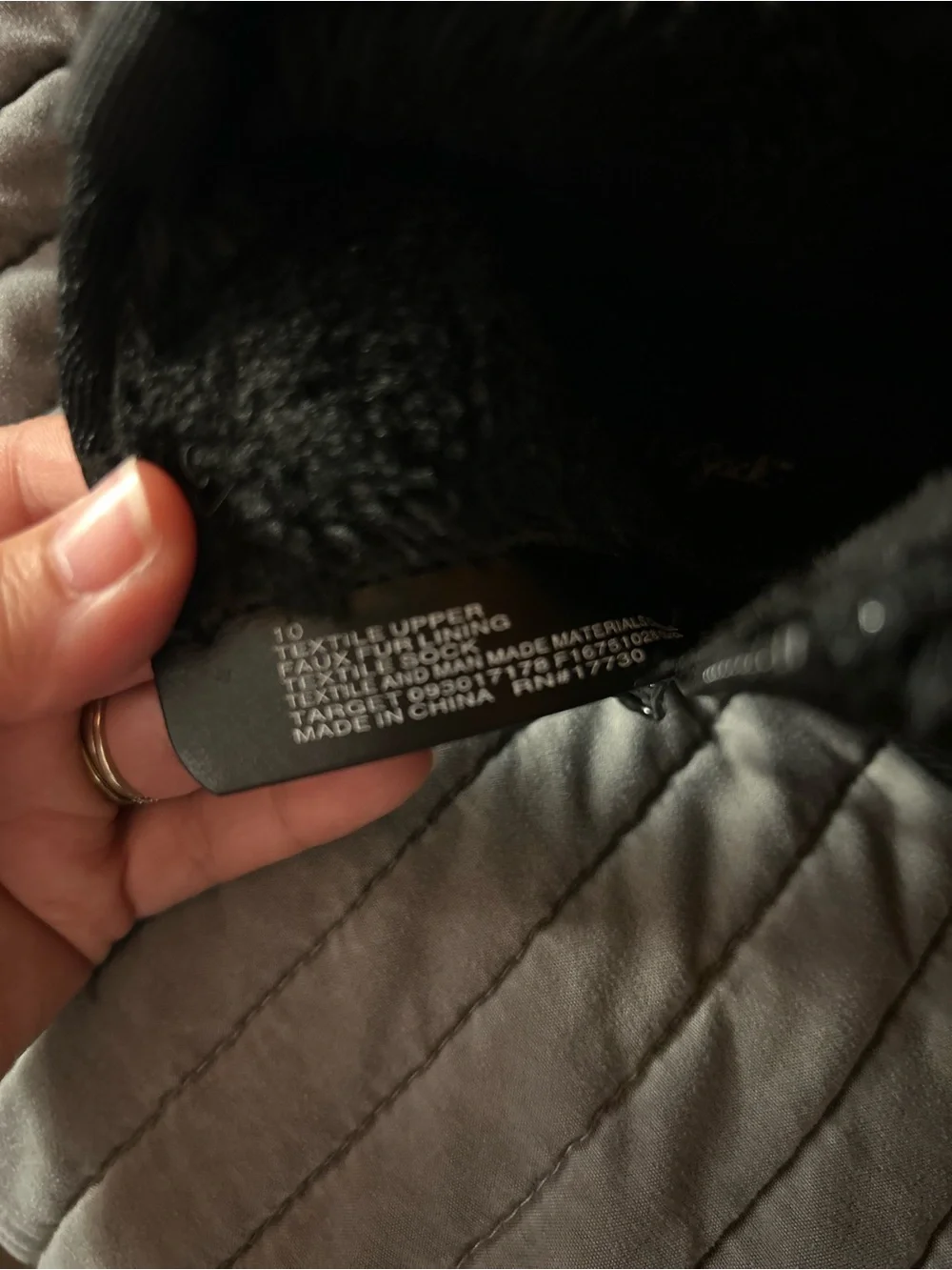 Cat & Jack Kids Black Suede Ankle Boots